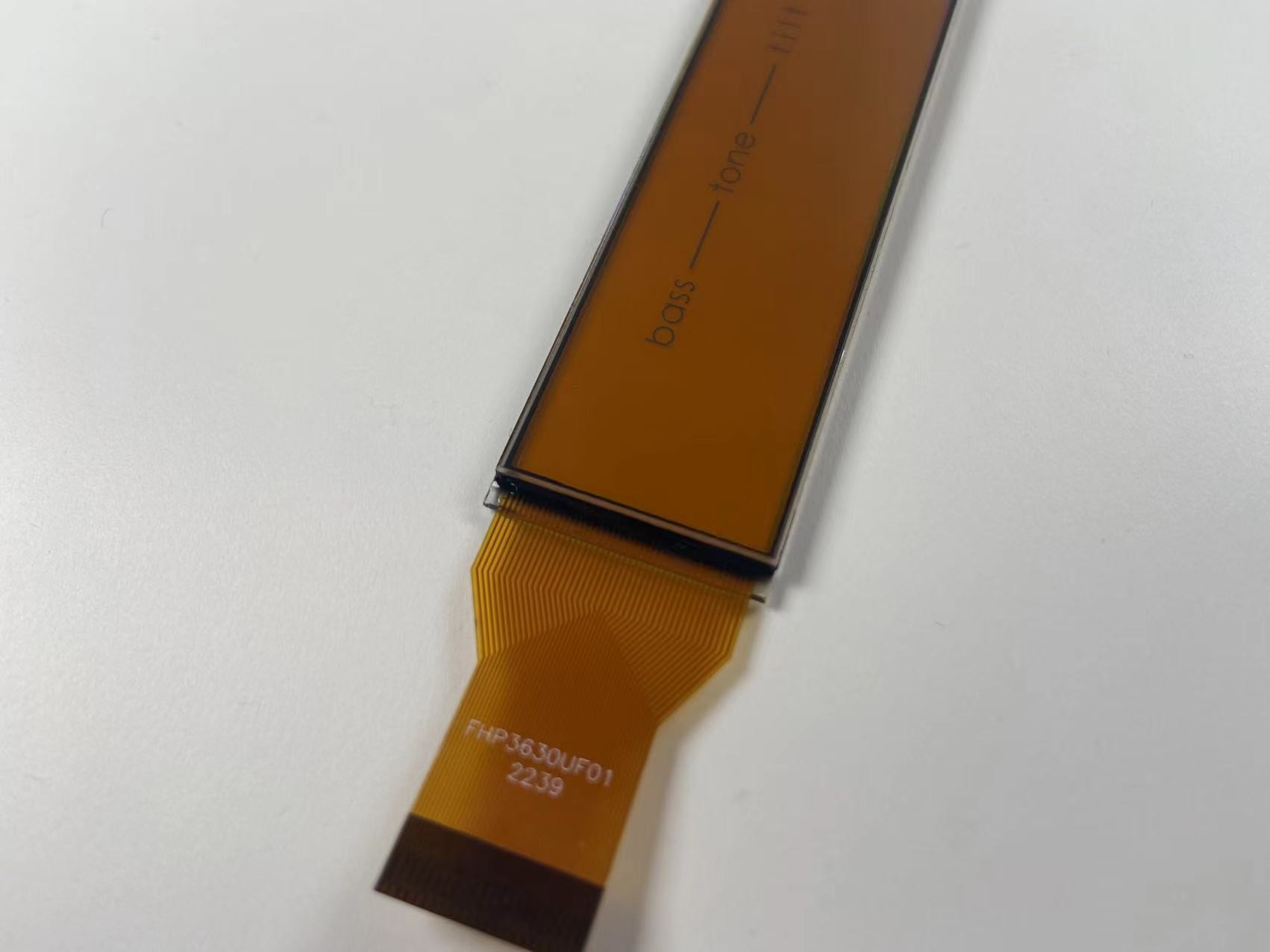 Positive Matrix HTN LCD Display Monochrome 7 Segment Transmissive Graphic LCD Screen For Audio