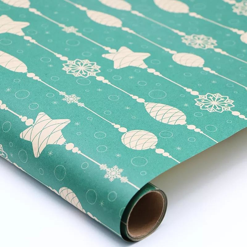 Floral Patterned Printed Gift Wrapping Paper For Beautiful Presents Customized Size