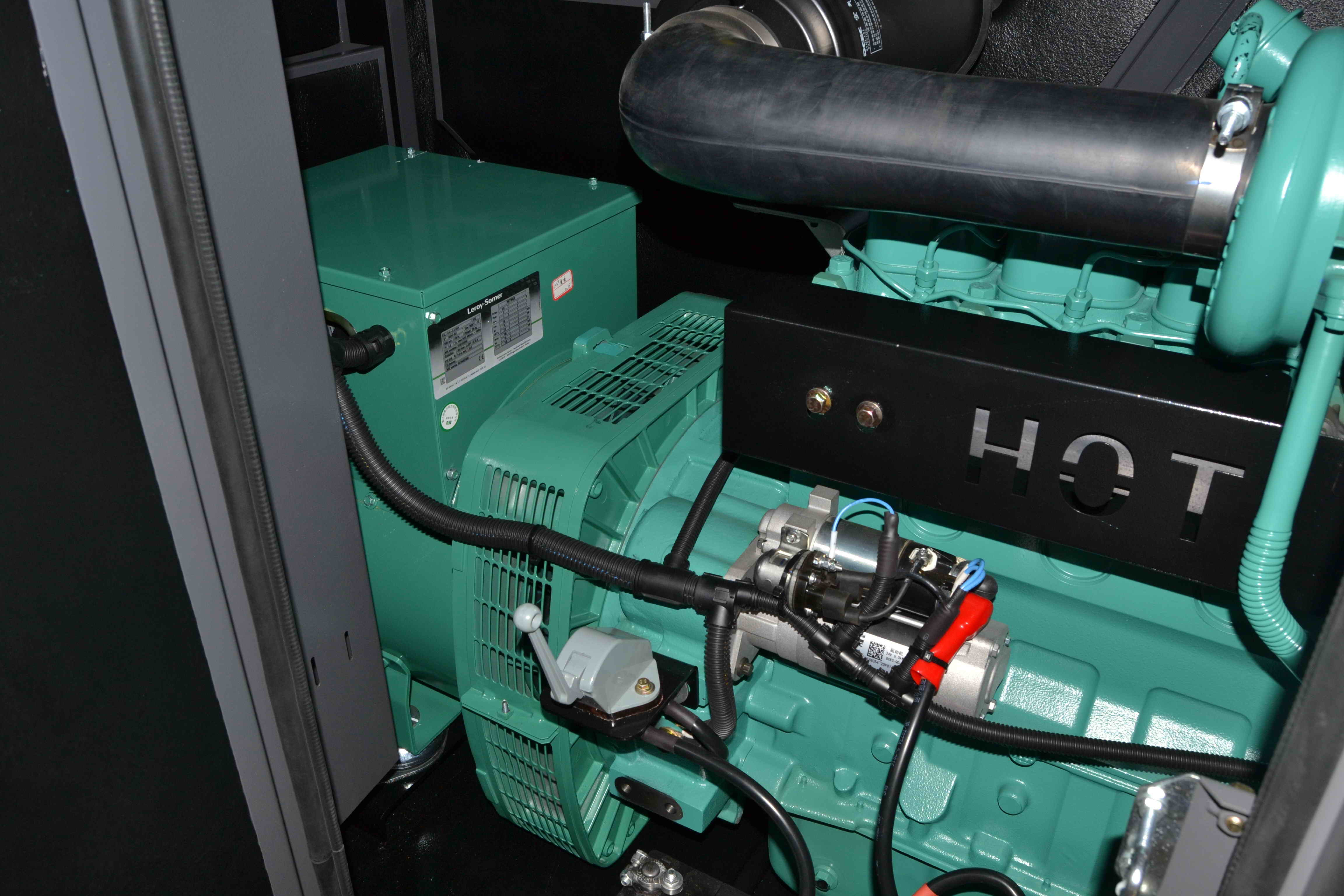 1500rpm 150 Kva Silent Cummins Diesel Generator Set NTA Stamford