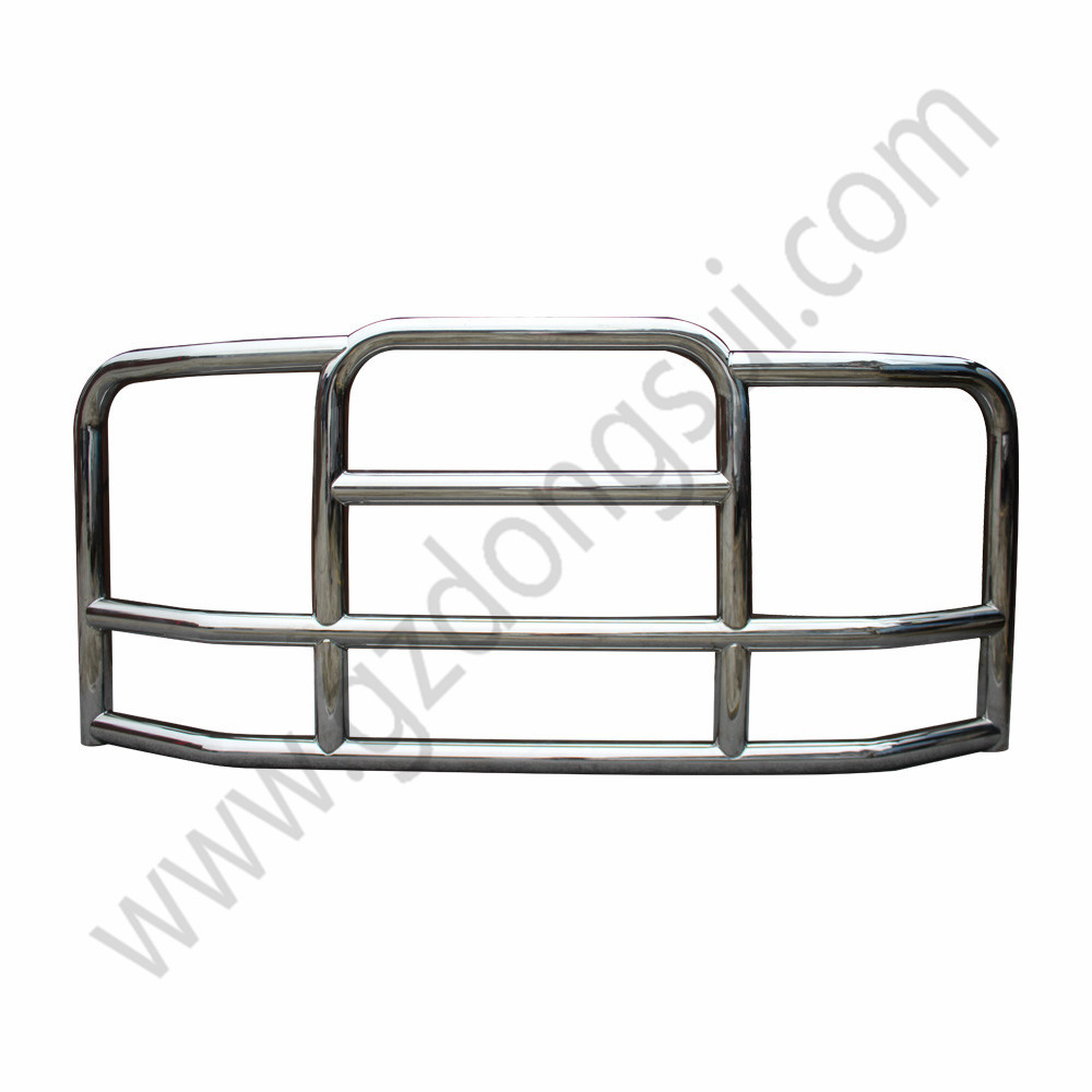 SS304 Semi Bumper Truck Deer Guard For Kenworth International Prostar Freightliner Cascadia