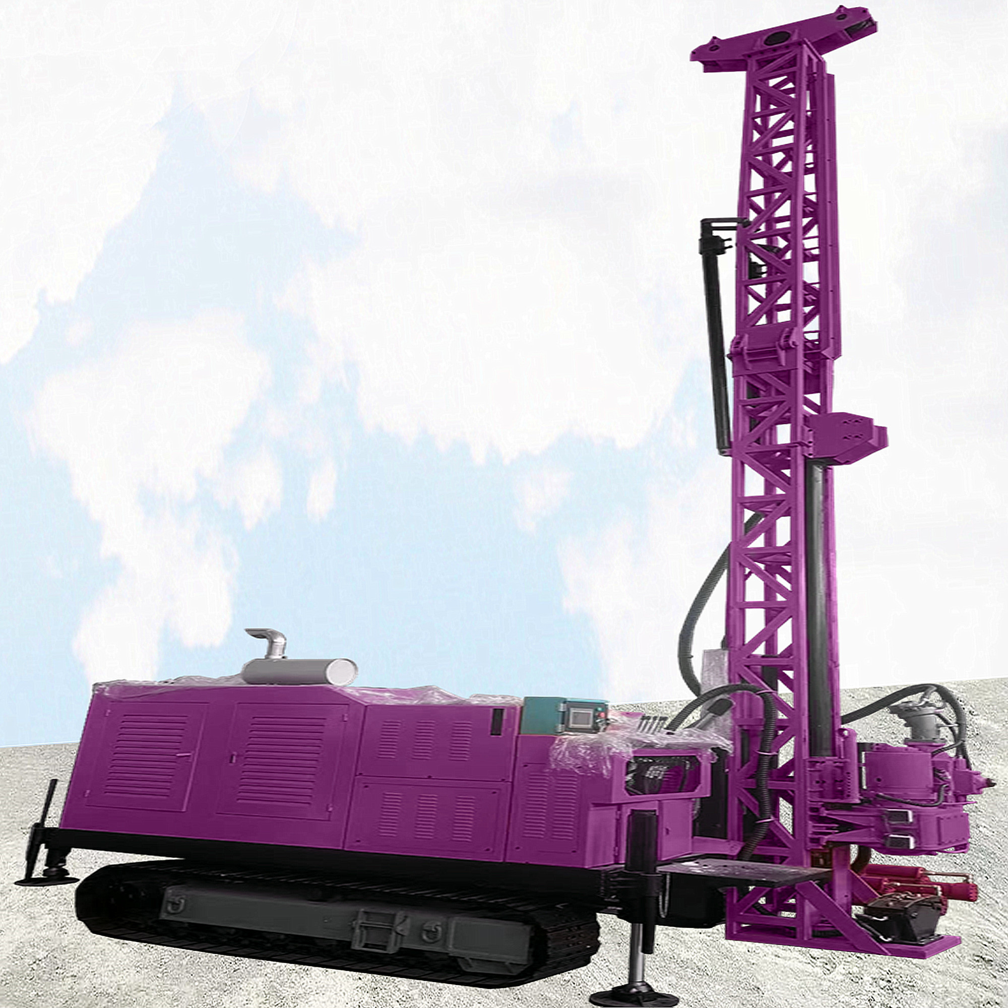 Hydraulic Diamond Core Drilling Rig Geotechnical Exploration Core Drilling Rig Machine