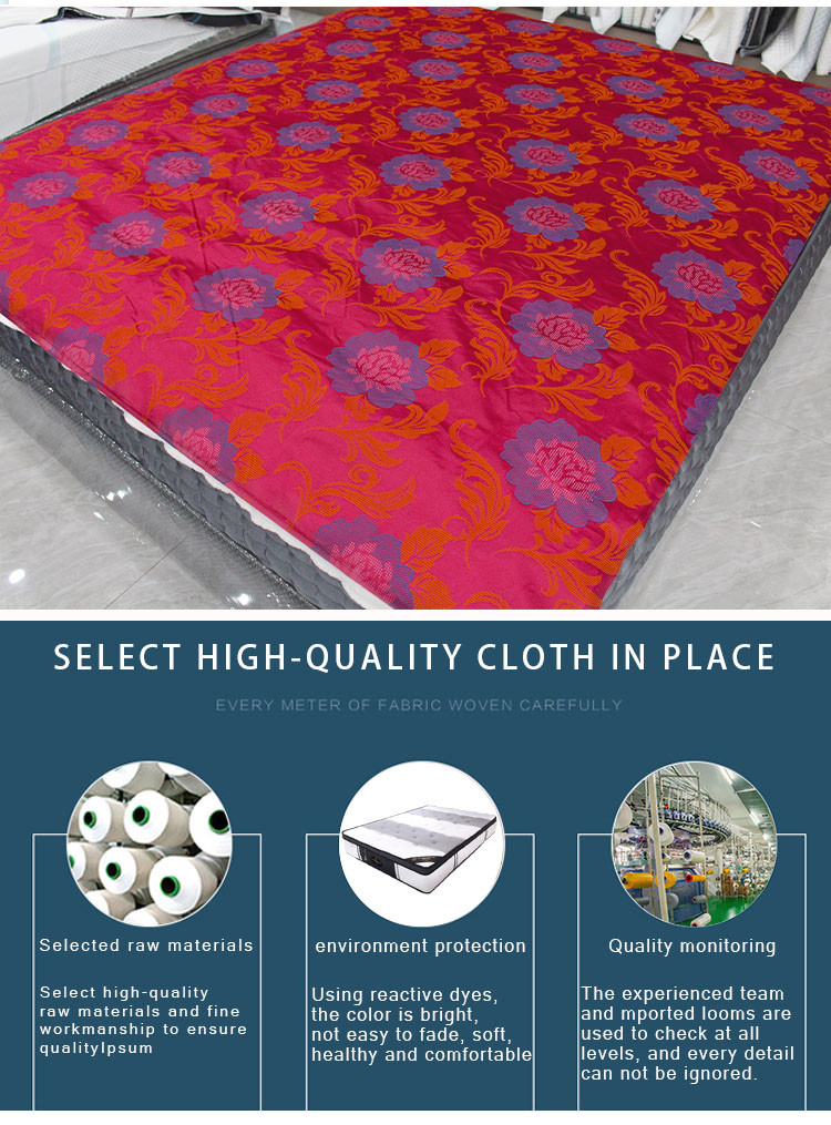 Bronzing Powder Ground Wool Cloth 100% Polyester Warp Knitted Printed