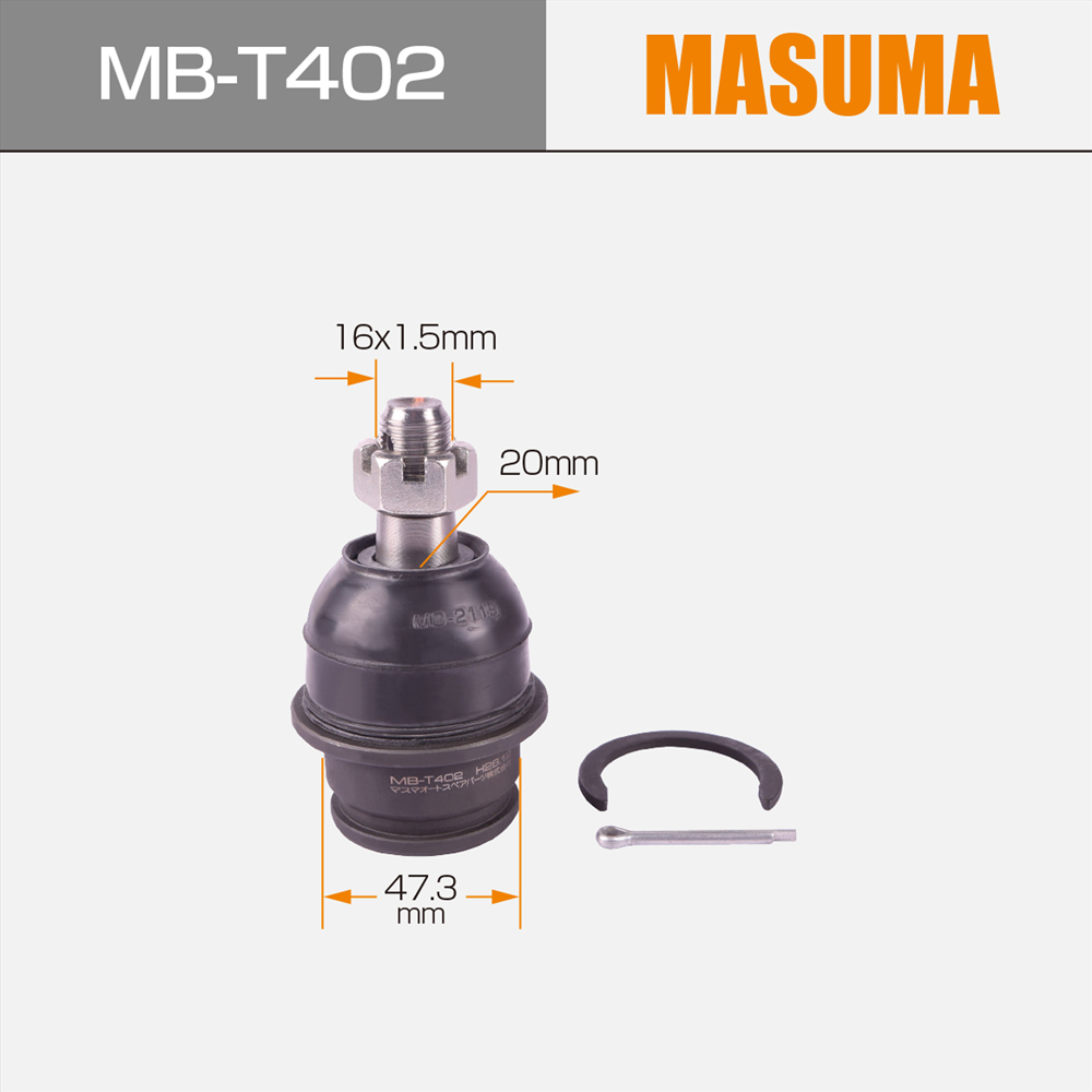 FJ CRUISER GSJ1 Lower Ball Joint 48068-60040 48068-60050 48068-60051 48069-60040 from MASUMA