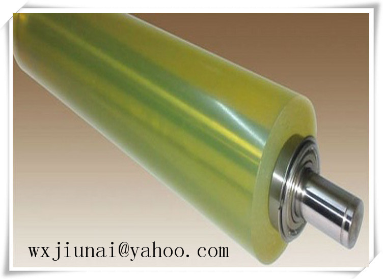 Erosion Resistant conveyor belt rollers , Aging Resistant Pu roller
