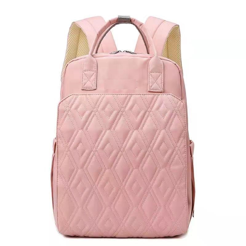 Convenient 600d Polyester Mommy Diaper Bag Travel Mommy Bag With Crib
