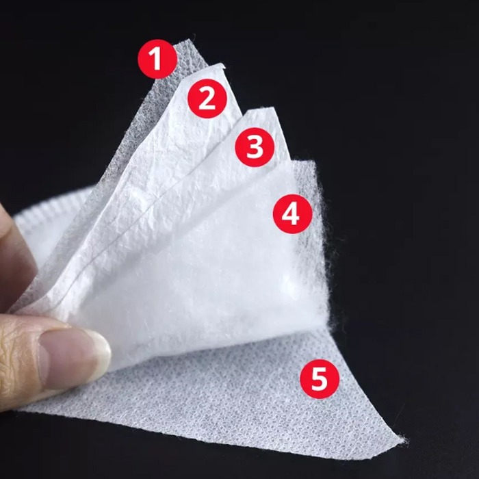 Anti Bacteria KN95 Disposable Dust Masks , Multi Layer N95 Particulate Mask