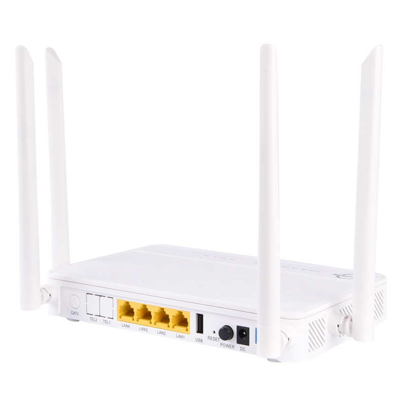 4GE 2.4G 5.8G WLAN 1USB OLT GPON XPON ONU