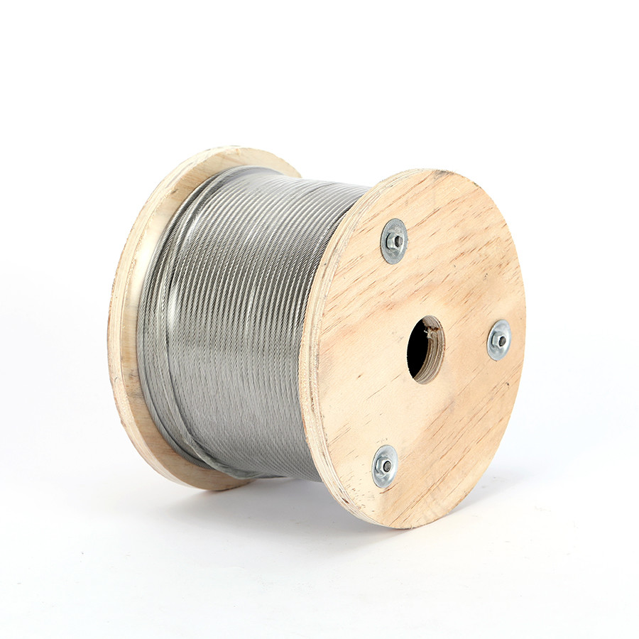 Single Strand Rope Stainless Wire Rope / 316 Stainless Steel Wire Rope