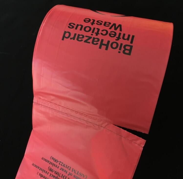 PE packing bag for Asbestos fibers, large size thicker LDPE asbestos remove bags, Large Asbestos Waste Removal Bags, pac