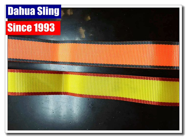 Commercial 1 Inch Polyester Webbing Roll , Custom Webbing Straps For Lifting Sling