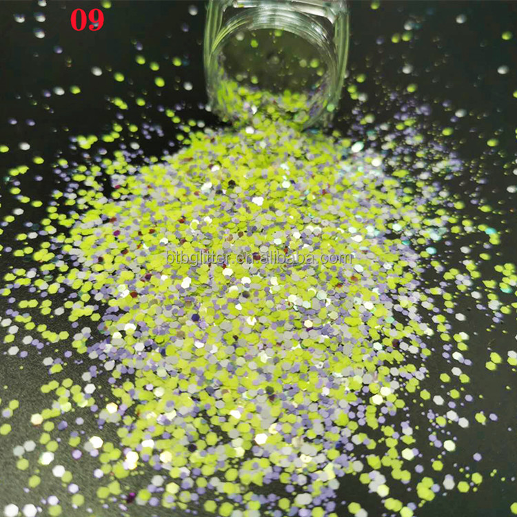 1 Color Print Method Manufacture Spring Nails Glitters Nail Ready for Shipping to Indoor Christmas Decoration