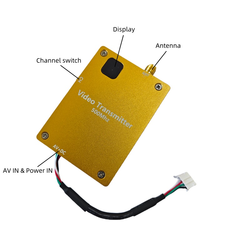 Long-Distance 4W VTX High Sensitivity Receiver for Audio and Video Sources RC Racing