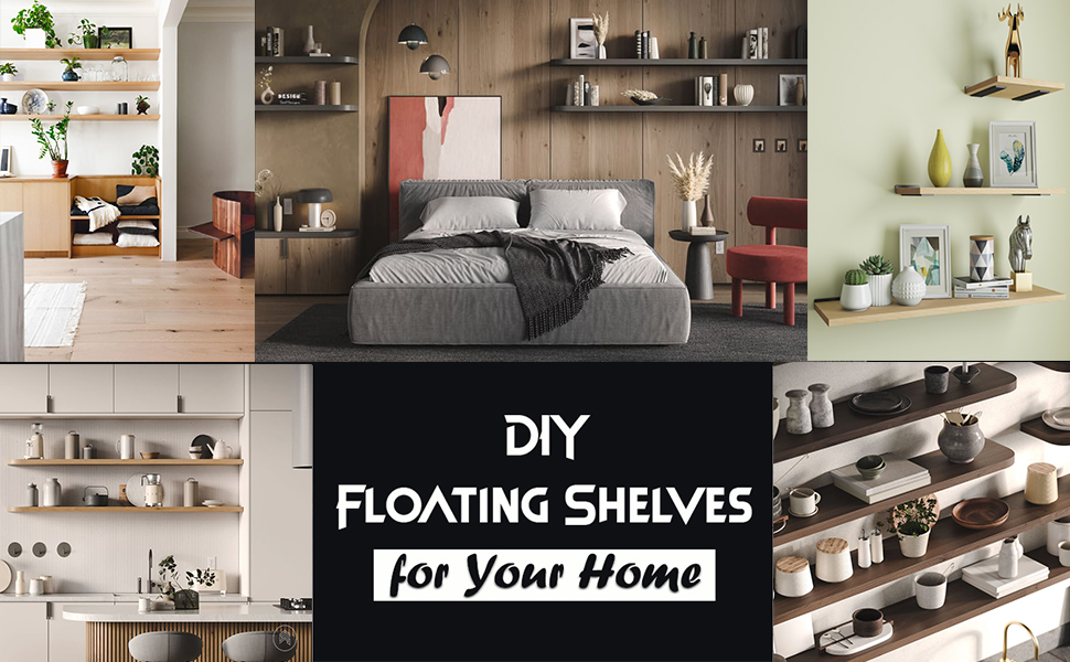 Wall Shelves Storage Solution 6 Inch Decorative Shelf Bracket in Industrial Style
