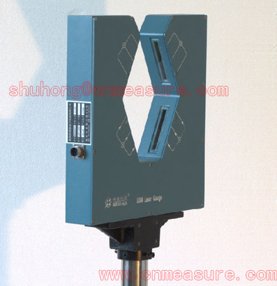 Dual axis laser diameter gauge for measuring pipe diameter up to 100mm. laser diameter measuring countrol device