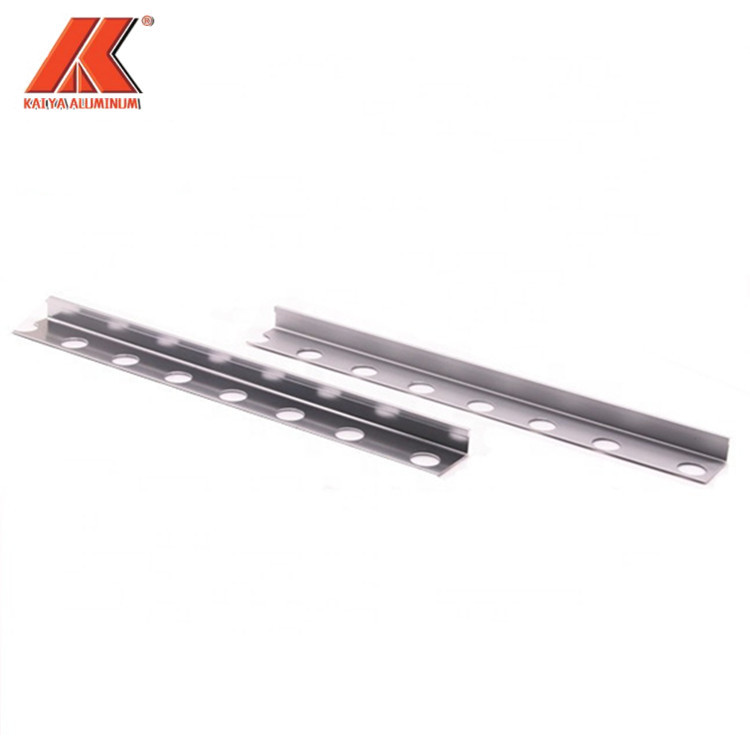 Matte Silver 27cm Square Tile Decorative Aluminum Trim Anodized