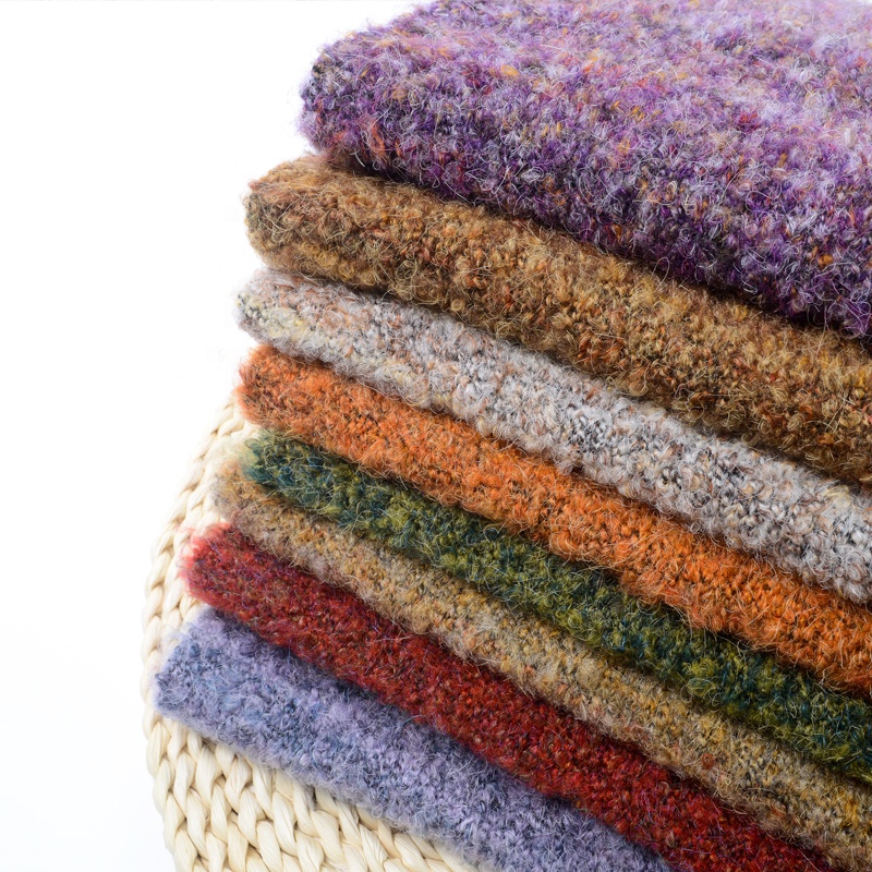 Blended Acrylic Polyester Recycled Yarn For Dyed Knitting Fabric