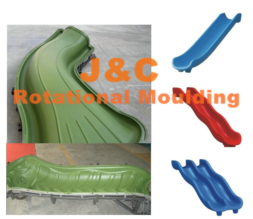 CNC Process A356 Aluminum Rotational Molds Slide Exit For Kids' Outdoor Playground Equipment