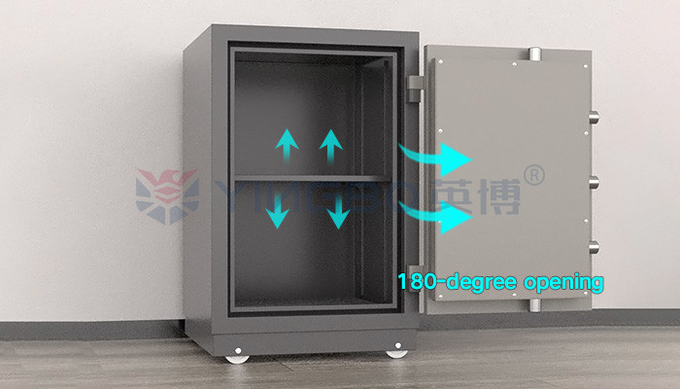 30-120 Mins money safe box fireproof waterproof Anti Theft Function