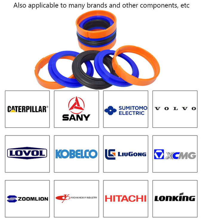 Excavator Hydraulic Piston Seal Repair ‌Kdas For Construction Machinery Oil Seals ‌60×44