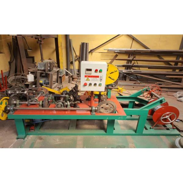 Double Strand Ordinary Barbed Wire Making Machine 70kg/Hour
