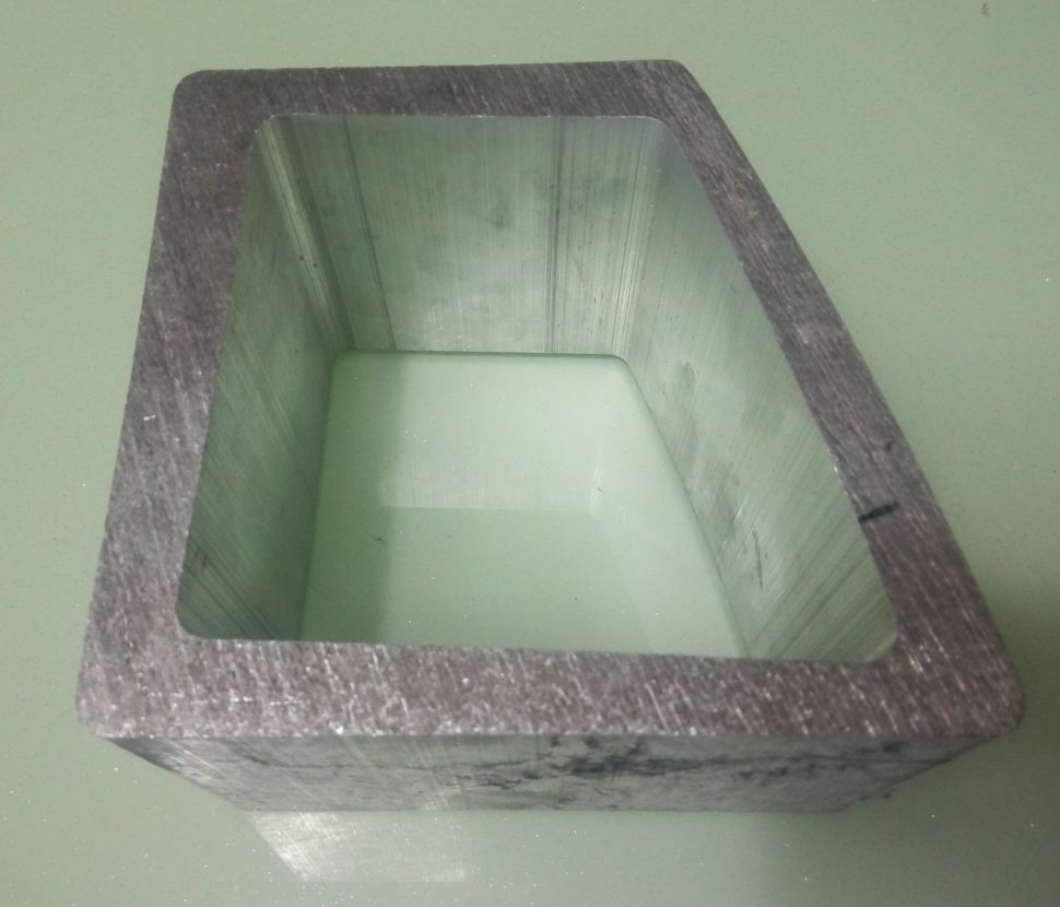 Trapezoid Shaped 2219 Aluminium Extruded Profiles Used As Constructional Parts