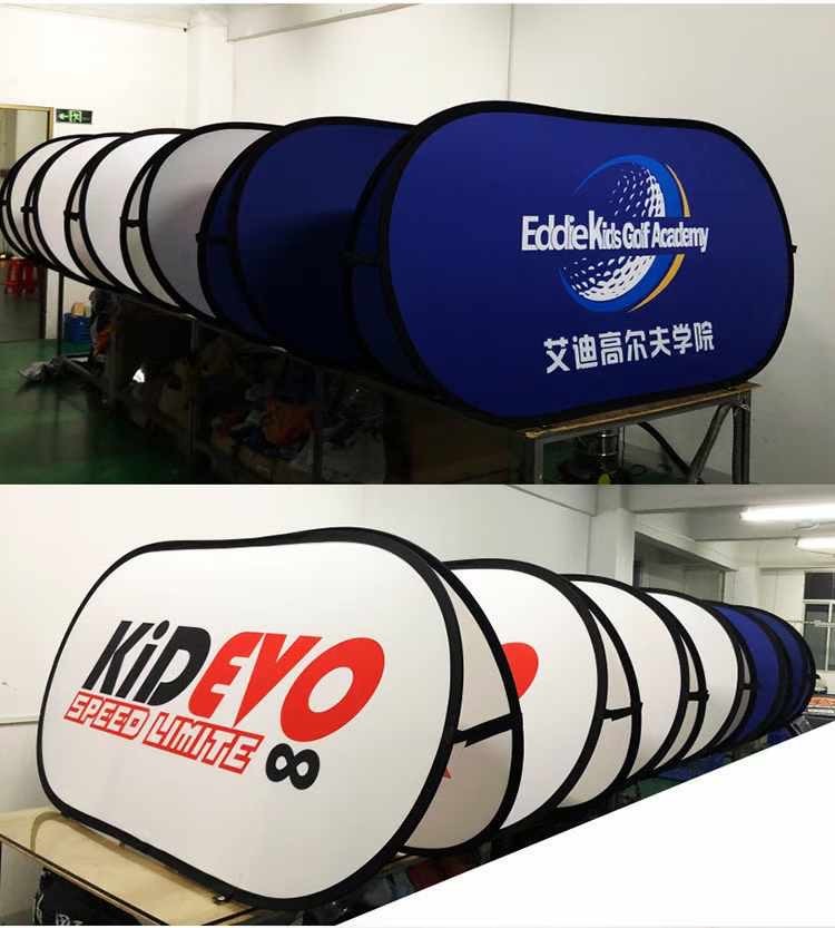 Advertising Event Custom Printed Pop Up A Frame Banner For Sports Advertising