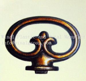 China Mould 2591,jewel case knob,diameter50.5xH17,zinc alloy,iron,size & finish can be OEM. on sale