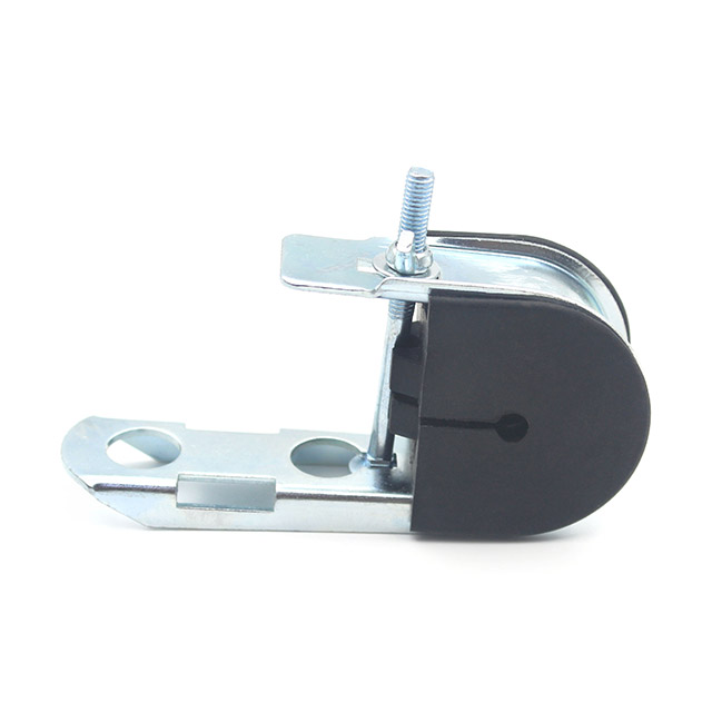 UV Protected Neoprene Inset Material Galvanized Steel Suspension Clamp for ADSS Cable