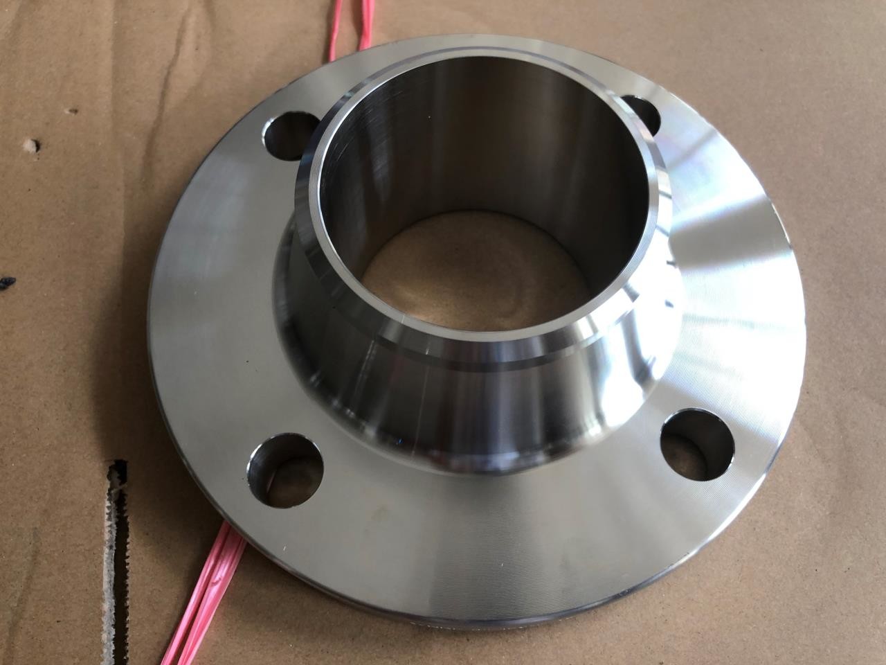 Steel Weld Neck Flanges Stainless Steel WNRF Flanges ASTM A182 F316L