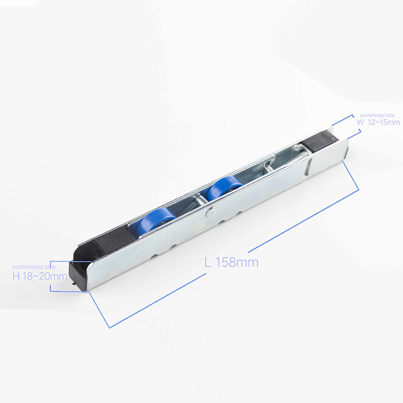 Double/Flat/Groove Window Nylon Roller with 12MM POM Wheel 200pcs/carton Package Type