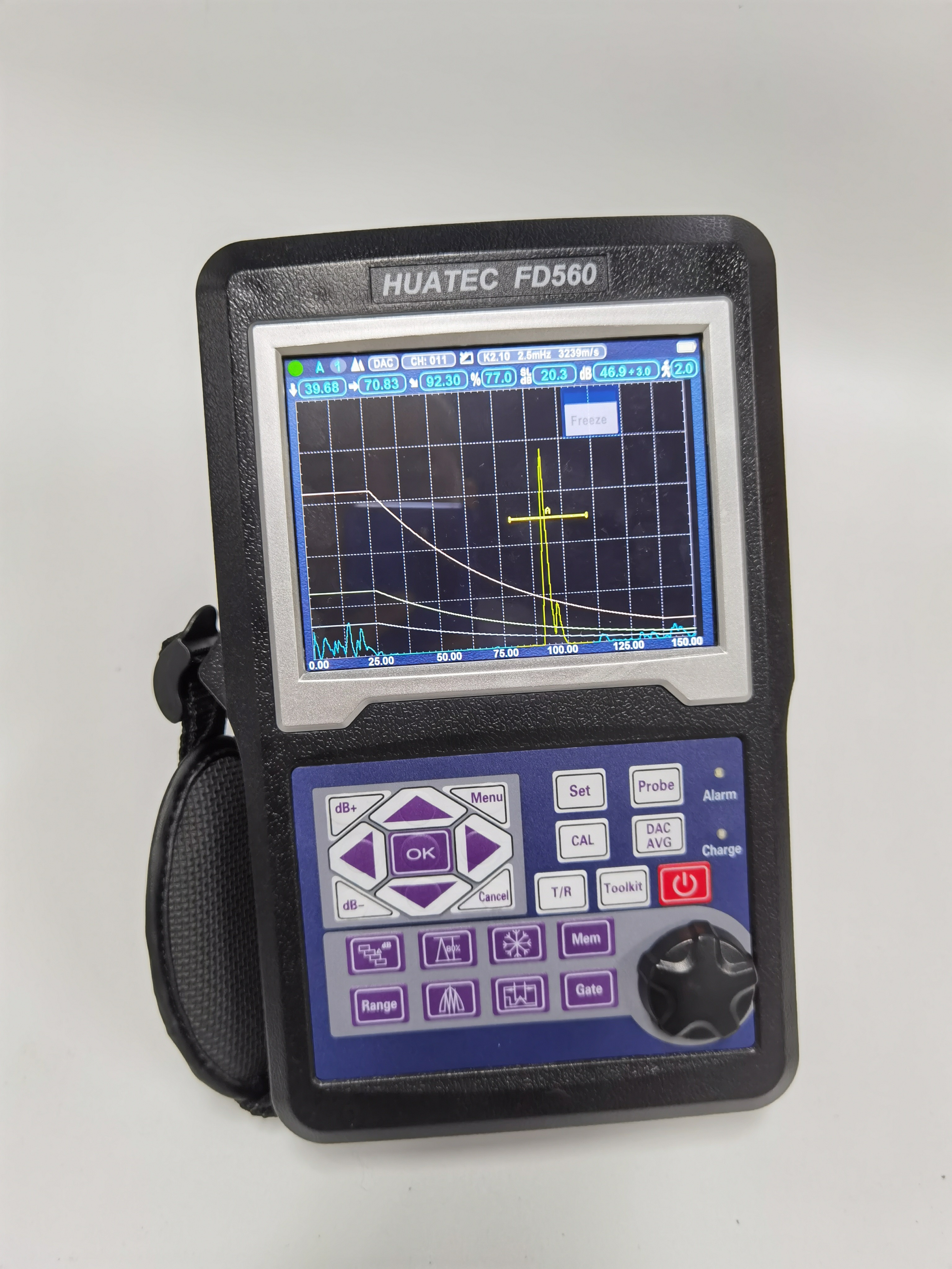 Big Memory FD560 0-10000mm Ultrasonic Flaw Detector DAC AVG TCG AWS