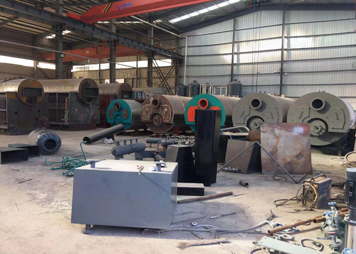 2t Fire Tube Gas Fired Steam Boiler Energy Conversation Horizontal Style