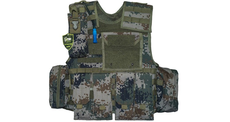 Reflective Special Forces Swat Multicam Military Molle Tactical Webbing Vest