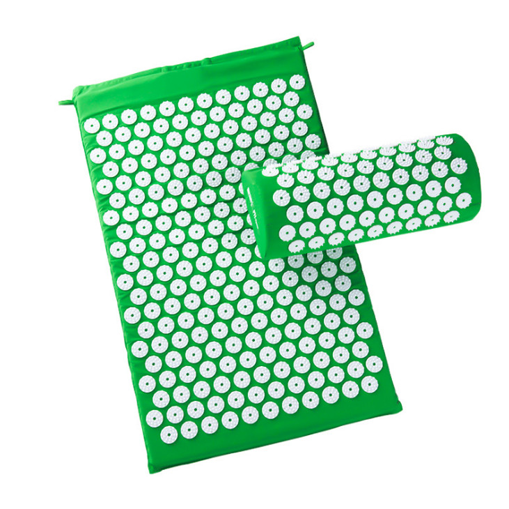 Aches Relief 100% Cotton Lotus Flower Acupressure Mat For Fibromyalgia Custom Logo