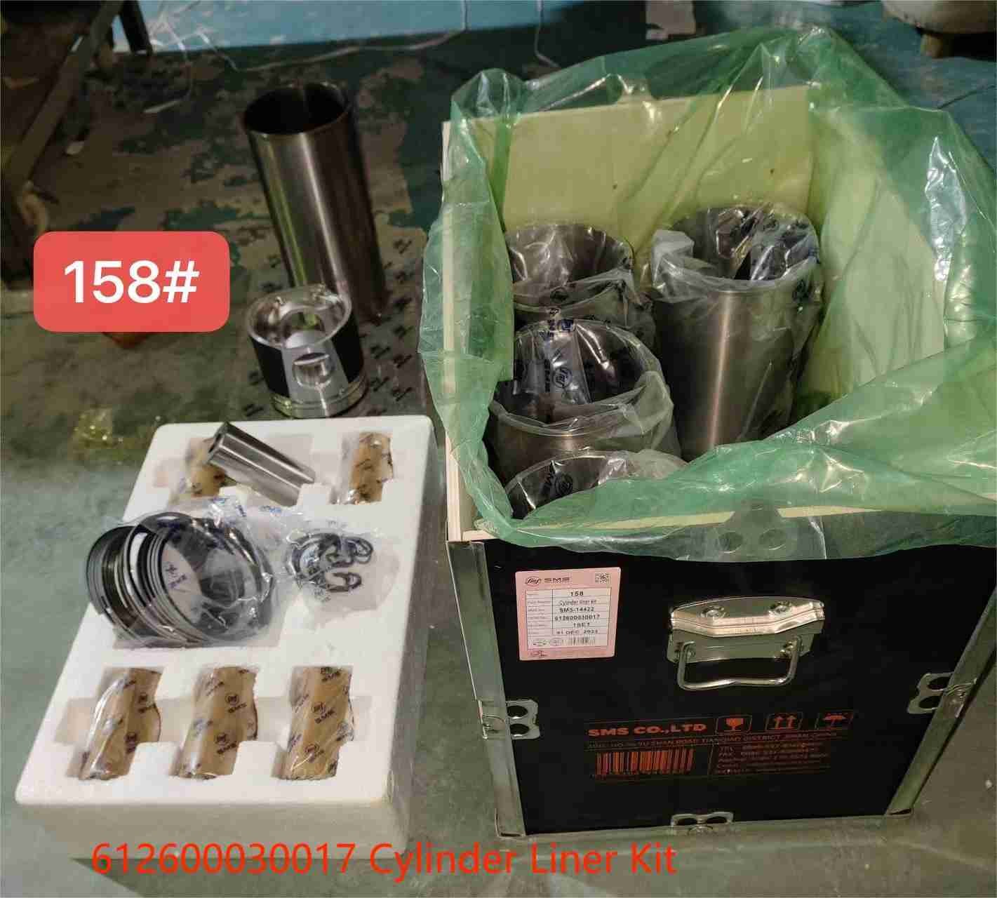 612600030017 Cylinder Liner Piston Ring WD615 WEICHAI Engine Parts Five Supporting