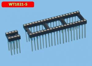 China Professional IC Socket Connector Rectangular PIN LENGTH 11.5/14.3/17.8MM on sale