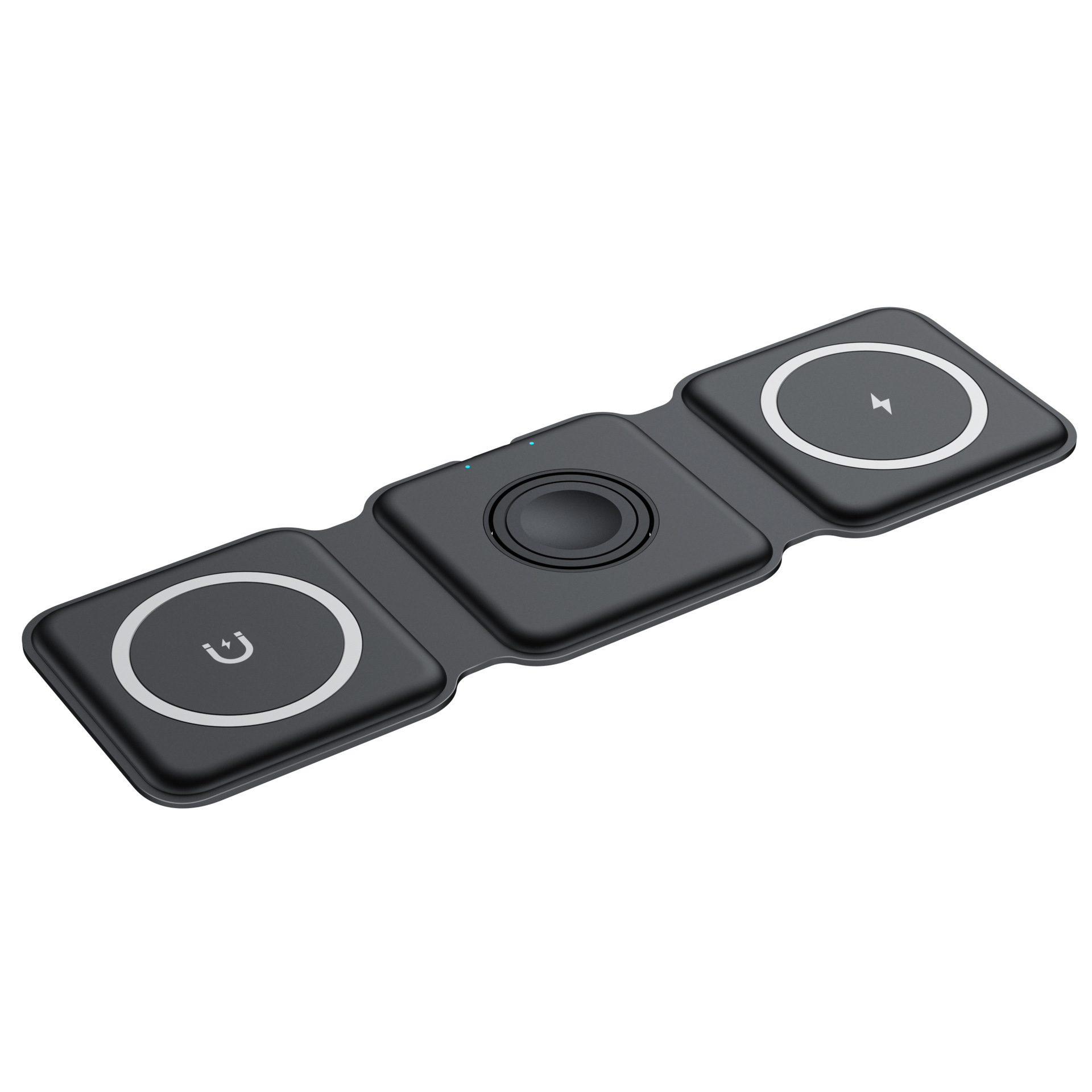 OEM ODM Multi Function Integrated 3 In 1 Foldable Wireless Charger