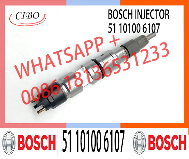 New Bosch Diesel Fuel Common Rail Injector 0445110250 0445120060 5263321 1703934 For DAF Ford Ranger Mazda BT50 2.5L WLA