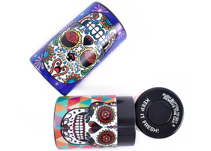 Creative Smoking Items Plastic Tobacco Can Moisture Proof Sealed