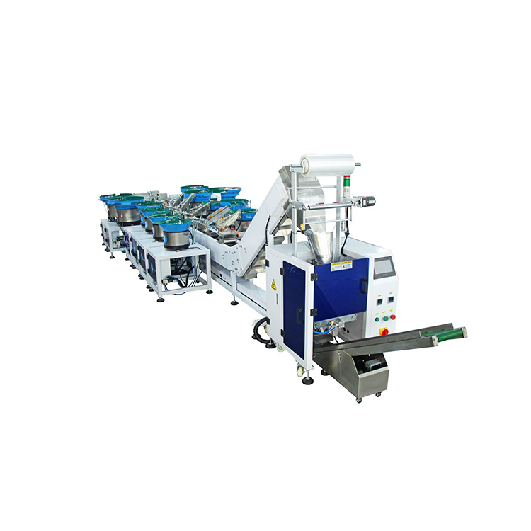 Manufacturer Hardware Nuts And Bolts Small Bag Automatic Counting Sealer Filling Packaging Machine