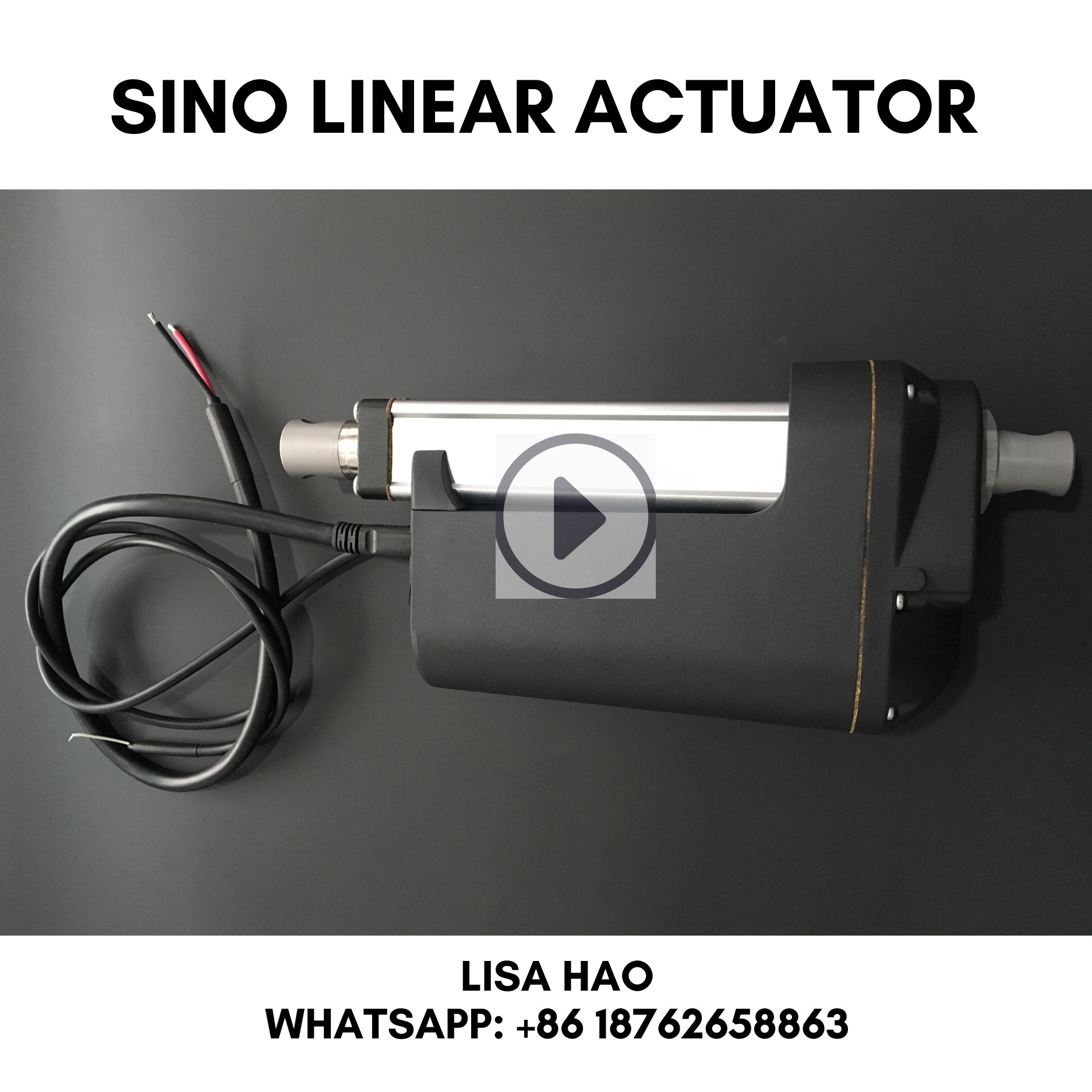 long stroke linear actuator with lead screw 24v dc, linear actuator with feedback POT/Hall sensor