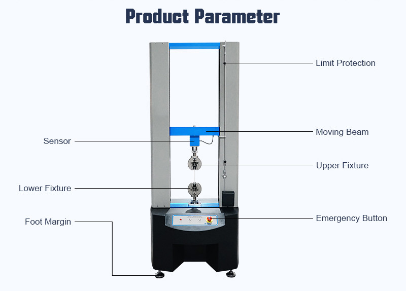 Automatical Tensile Testing Machines 20KN 30KN , PC Wire Strength Tensile Testing Equipment