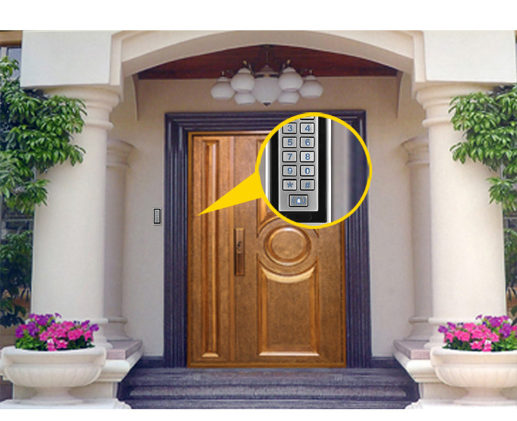 Metal Rfid Standalone Door Access Control System 2000 Users Easy Installation