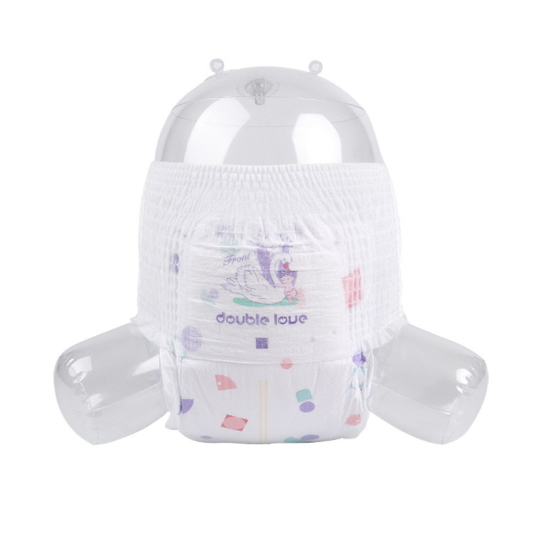 Customised Disposable Cotton Top-Sheet Pants OEM Baby Pull up Diapers