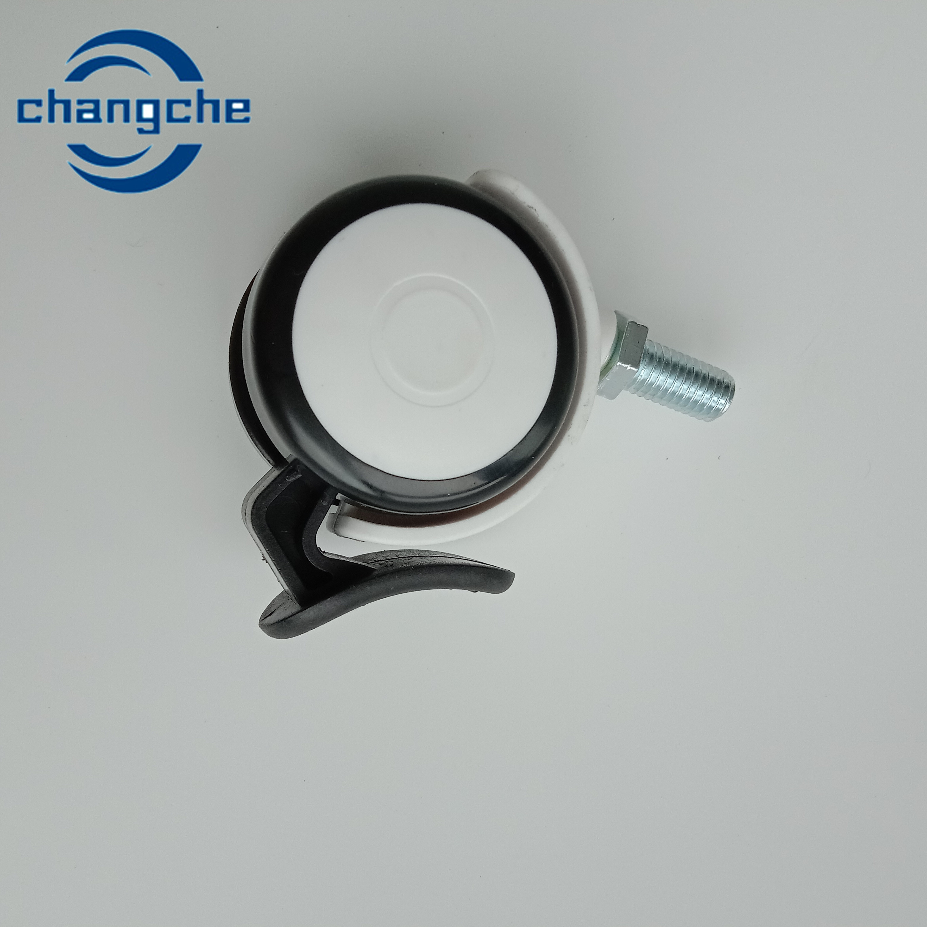 ODM Stem Diameter 15mm 20mm Hospital Bed Caster Wheels With Brake