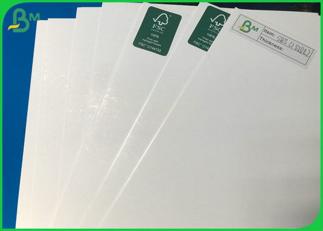 70*100 Cm SBS Board Coated One Side Paper 215g 250g 300g 345g For Printing