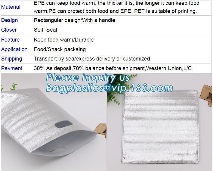cooler bag waterproof oxford shoulder bag ice pack thermal picnic lunch box vehicle insulation bag for meal drinks pack