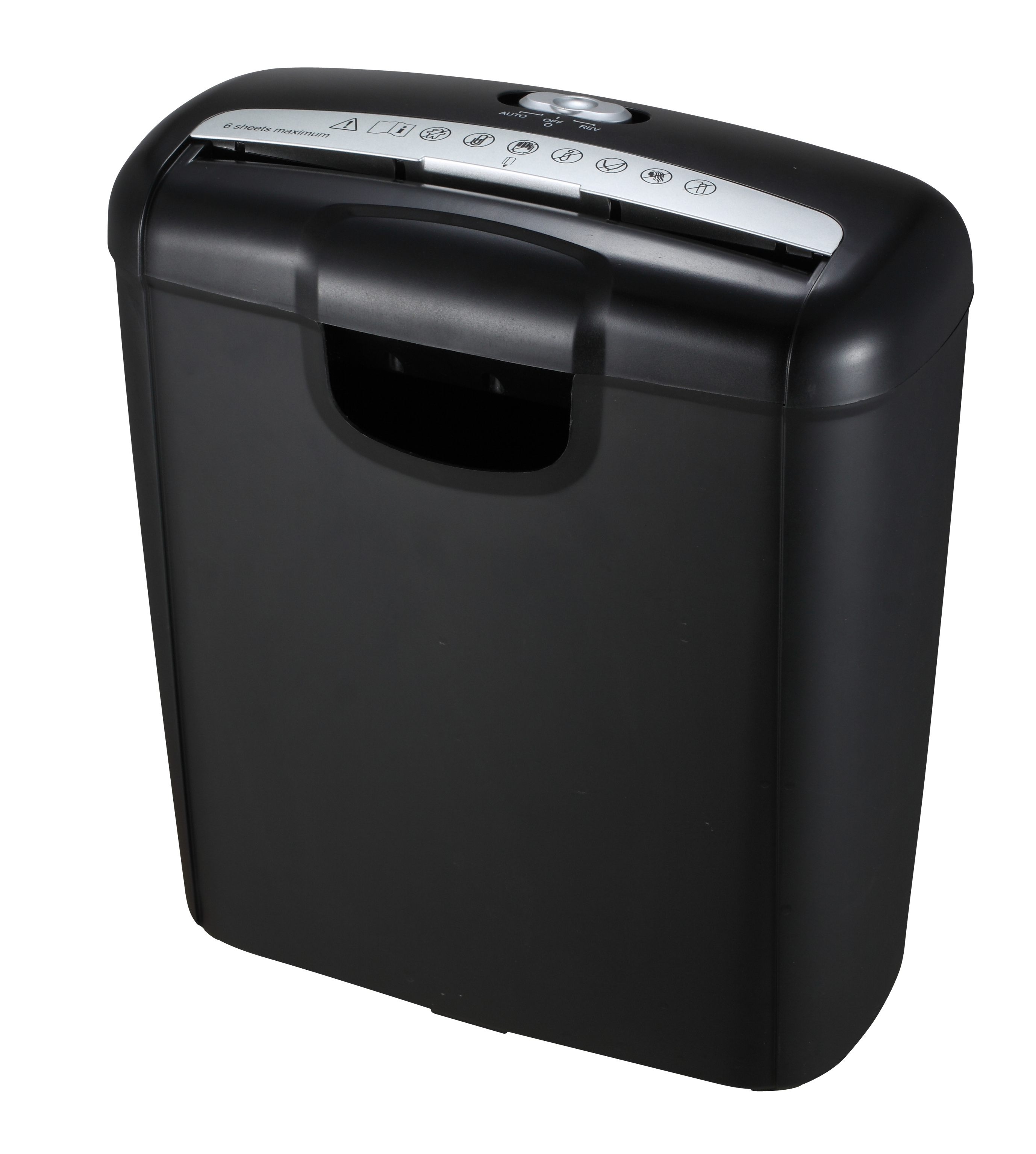 Strip Cut Paper Shredder 6 Sheets Recycle Papers Particle Mill Mini Machine