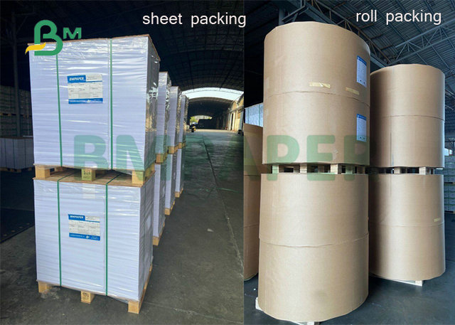 70 x 100cm 70g 80g Uncoated White Woodfree Paper Sheet For Book Text Printing