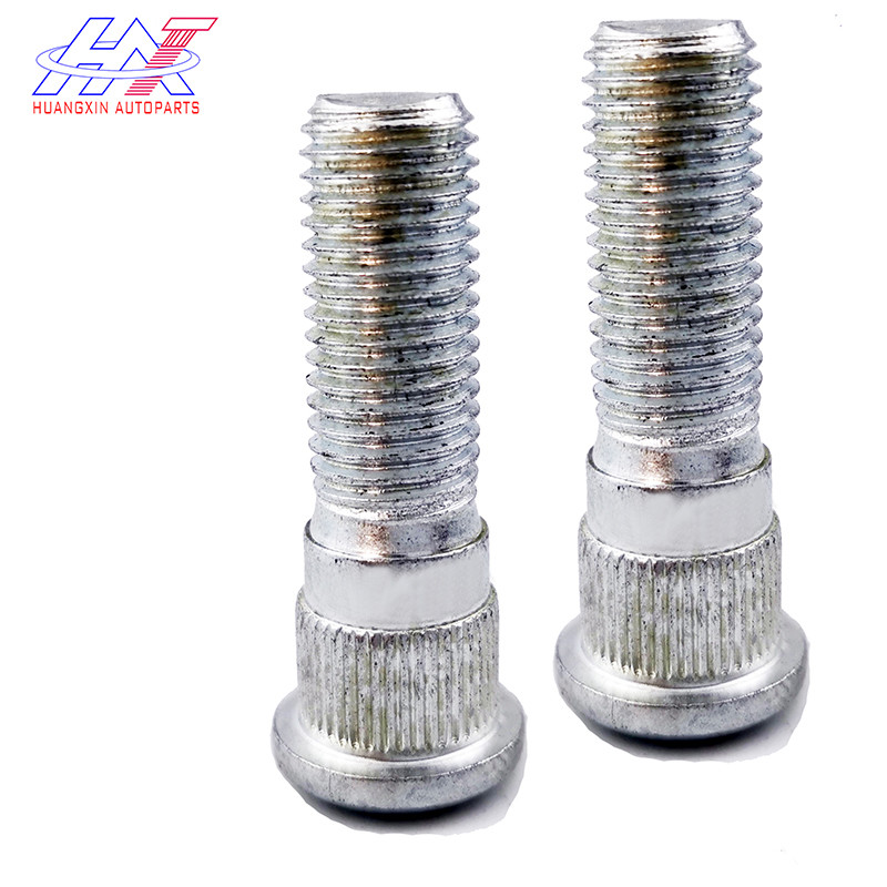 White Zinc Plated Car Stud Bolt 10.9 Grade Silvery For Replace